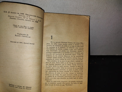 66- El Sabor De Las Cenizas - Howard Browne - Primera Edición 1966