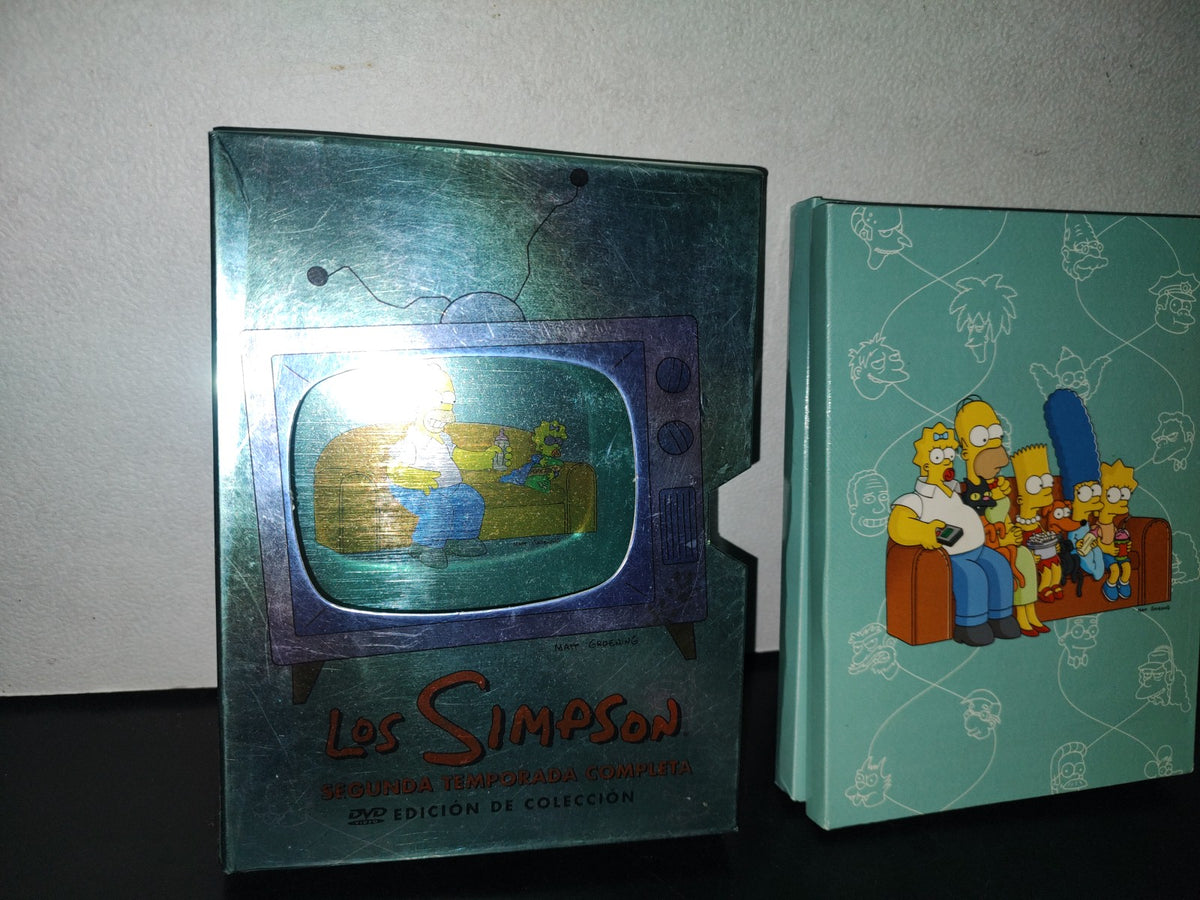 A3- Dvd Original. Región 4. Los Simpson. Segunda Temporada Completa. Edición De Colección - 2003