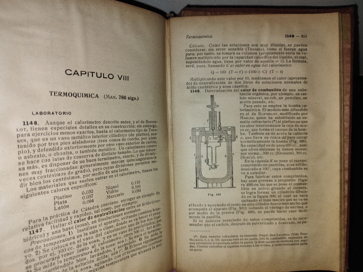 63- Prácticas Químicas Para Cátedras Y Laboratorios - Eduardo Vitoria - 1930