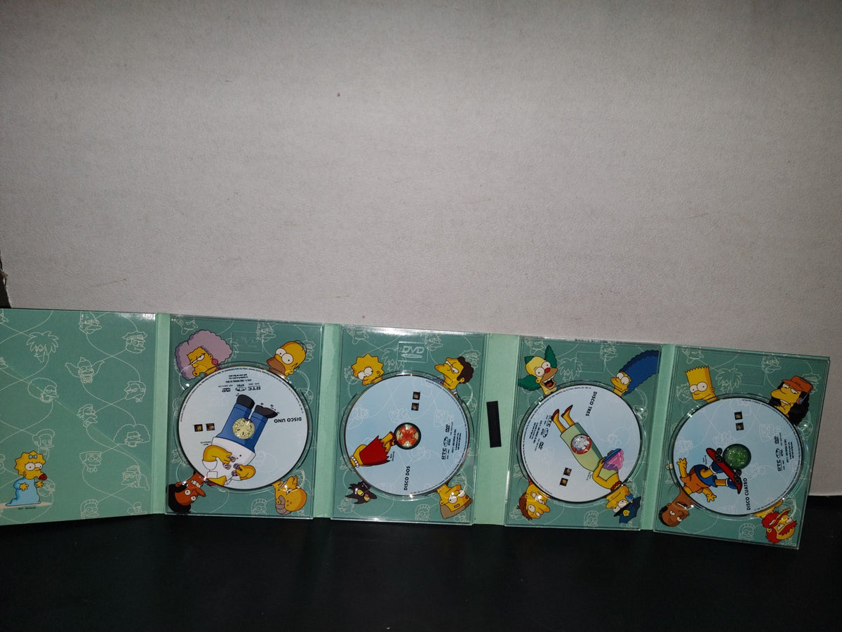 A3- Dvd Original. Región 4. Los Simpson. Segunda Temporada Completa. Edición De Colección - 2003
