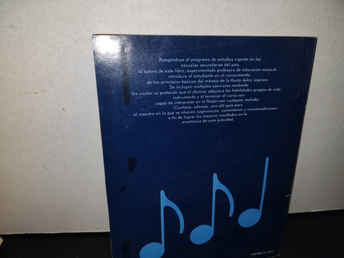 114- Educación Musical. Método Para Flauta - Carmen Ríosmoreno - 1984