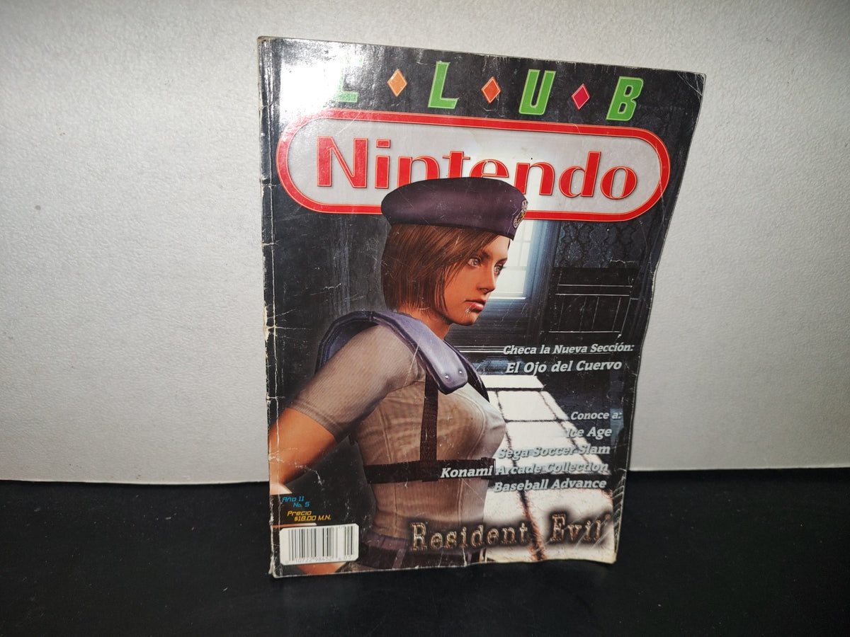 215- Revista Club Nintendo. Resident Evil - Año Xi, # 5, Mayo 2002