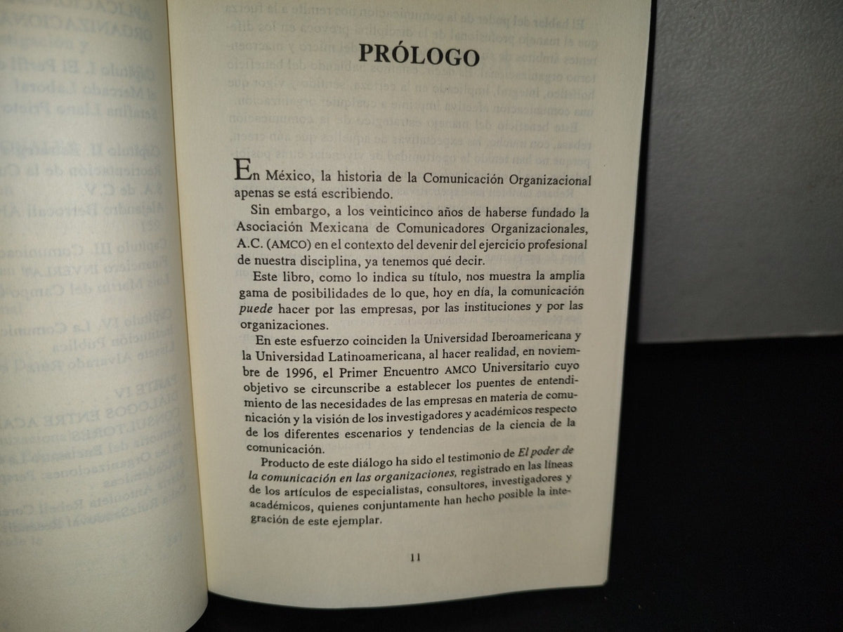 188- El Poder De La Comunicación En Las Organizaciones - María Antonieta Corella