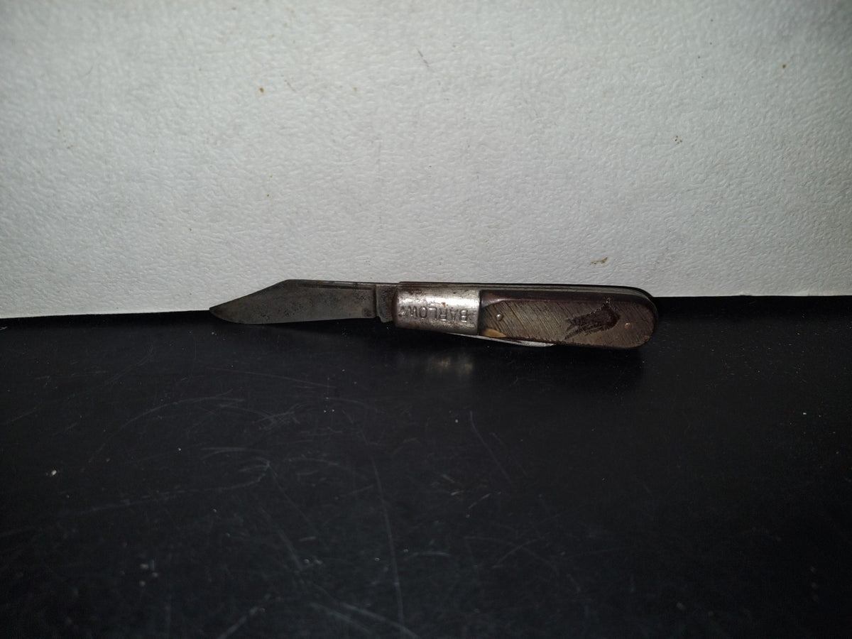 A6- Antigua Navaja Plegable Estadounidense Marca Barlow Imperial, Usa - 70's