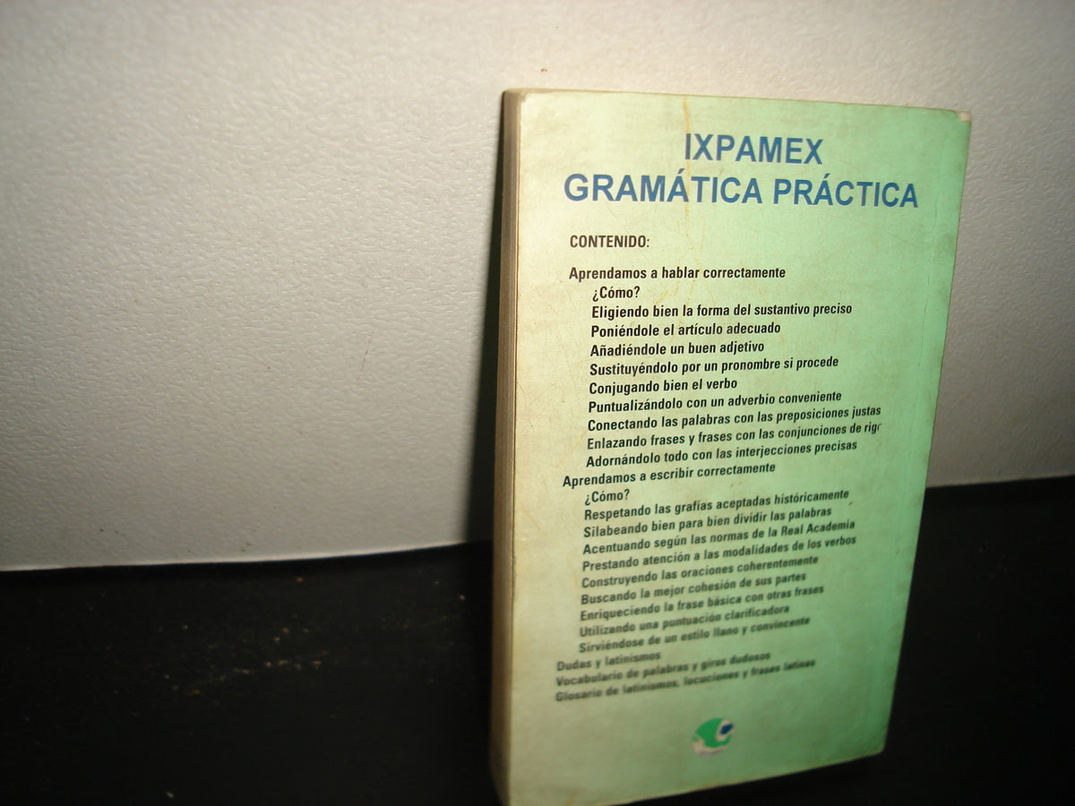 38- Ixpamex. Gramática Práctica