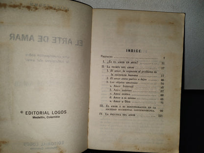 99- El Arte De Amar - Erich Fromm - Editorial Logos,