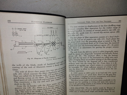 65- Textiles Sintéticos. American Handbook Of Synthetic Textiles - Herbert R. Mauersberger - 1952