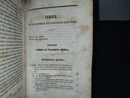 60- Armonía De La Razón Y La Religión O Respuestas Filosóficas. Tomo II - Teodoro De Almeida - 1850