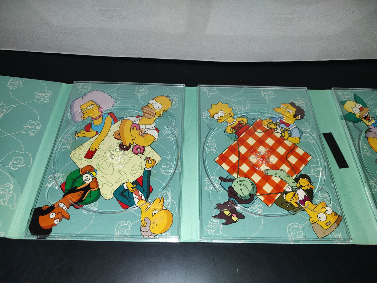 A3- Dvd Original. Región 4. Los Simpson. Segunda Temporada Completa. Edición De Colección - 2003