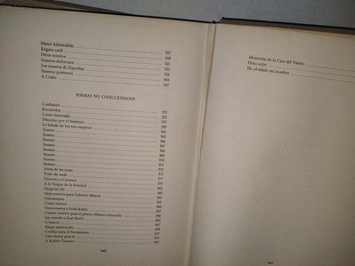 188- Material Poético 1918-1961 - Carlos Pellicer - Universidad Nacional Autónoma De México, Segunda Edición: 1962
