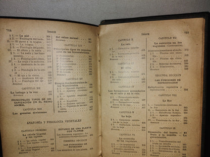 65- Ciencias Naturales Para Uso De Los Alumnos De Segunda Enseñanza - E. Caustier - 1927
