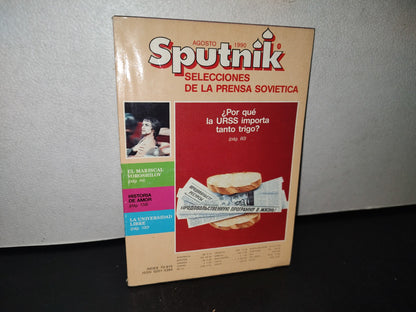 188- Sputnik. Selecciones De La Prensa Soviética. ¿Por Qué La Urss Exporta Tanto Trigo?. Agosto 1990