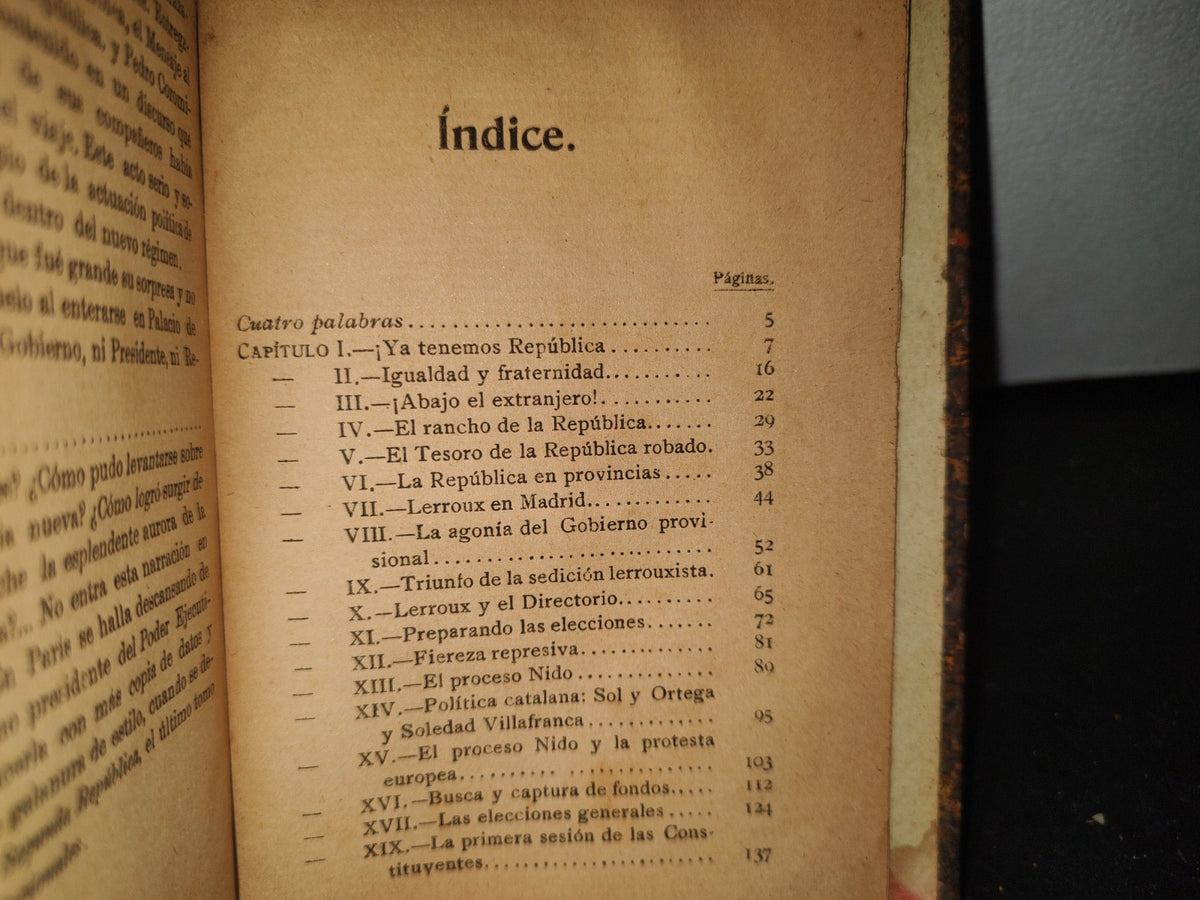 60- La República Española En 19... Fantasía Política - Domingo Cirilo Ventalló Y José Arrufat - 1911