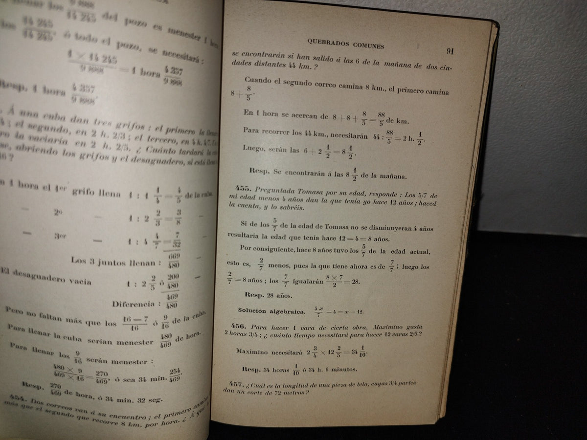 63- Aritmética. Curso Superior - G. M. Bruño 1898