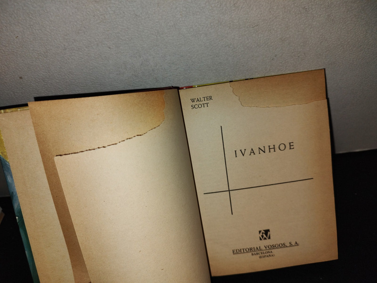 209- Ivanhoe - Walter Scott - Editorial Vosgos, S. A. - 1974