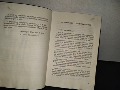 196- El Padre Pío - Tiberio Ma. Munari, Ediciones Xaverianas, 1993