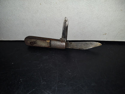 A6- Antigua Navaja Plegable Estadounidense Marca Barlow Imperial, Usa - 70's
