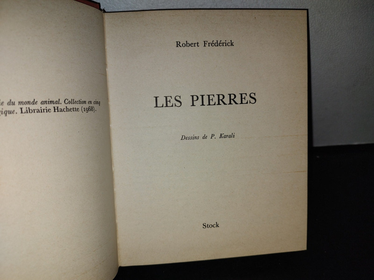 66- Francés. Les Pierres - Robert Frédérick - 1971