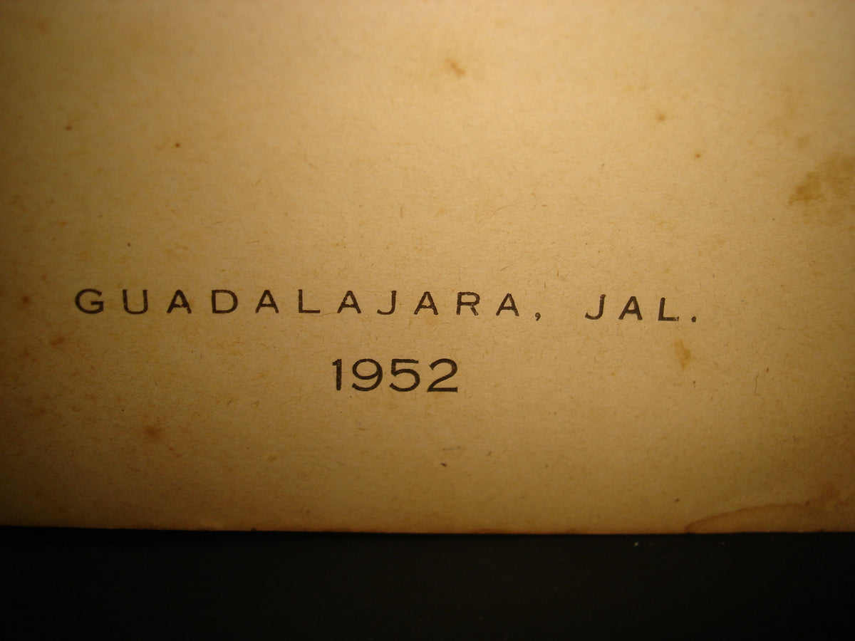 160- Síntesis De Los Informes De Los Cc. Presidentes Municipales De Jalisco, Correspondientes A 1951 - Guadalajara, Jal., 1952