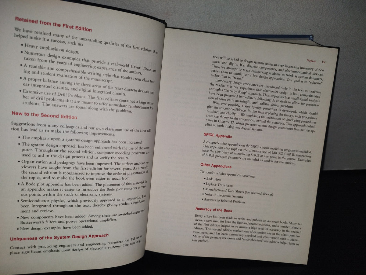 85- Electronic Design. Circuits And Systems. C. J. Savant, Jr., Martin S. Roden, Gordon L. Carpenter