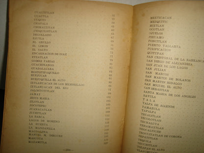 160- Síntesis De Los Informes De Los Cc. Presidentes Municipales De Jalisco, Correspondientes A 1951 - Guadalajara, Jal., 1952