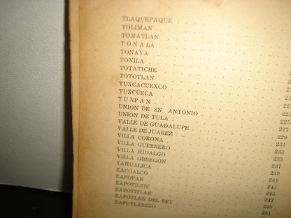 160- Síntesis De Los Informes De Los Cc. Presidentes Municipales De Jalisco, Correspondientes A 1951 - Guadalajara, Jal., 1952