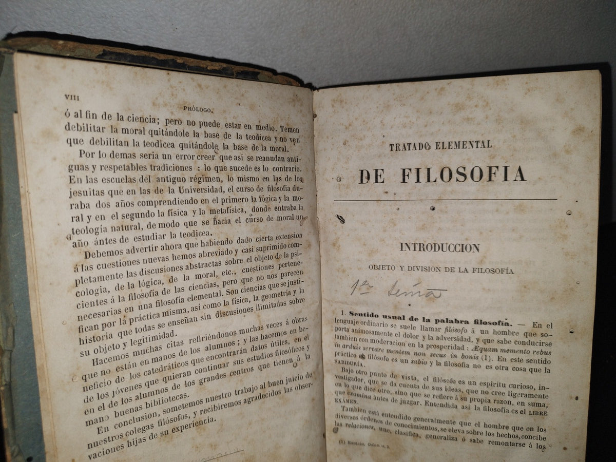 59- Tratado Elemental De Filosofía - P. Janet - París, Librería De C. Bouret / México, Librería De C. Bouret, 1882