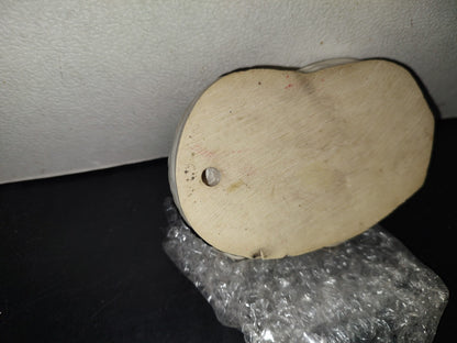 A5- Pieza Vintage Maciza De Resina Para Pared: Hombre Barbudo De Medio Oriente Con Turbante - 80'S