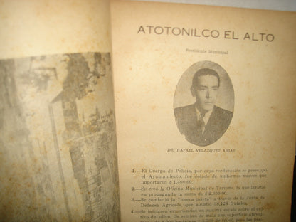 160- Síntesis De Los Informes De Los Cc. Presidentes Municipales De Jalisco, Correspondientes A 1951 - Guadalajara, Jal., 1952