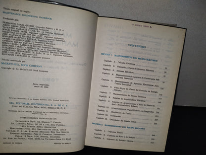 188- Manual De Mantenimiento Industrial. Tomo Ii - L. C. Morrow, Editor - 1982