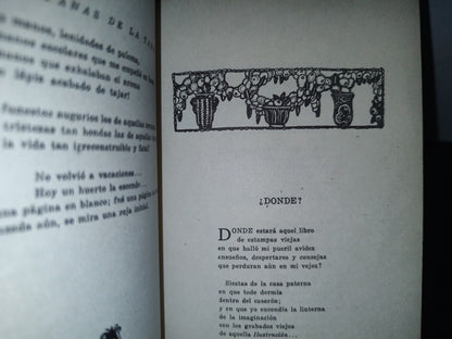 84- Campanas De La Tarde. Poemas - Francisco González León. Facsimilar De 1922