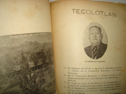 160- Síntesis De Los Informes De Los Cc. Presidentes Municipales De Jalisco, Correspondientes A 1951 - Guadalajara, Jal., 1952