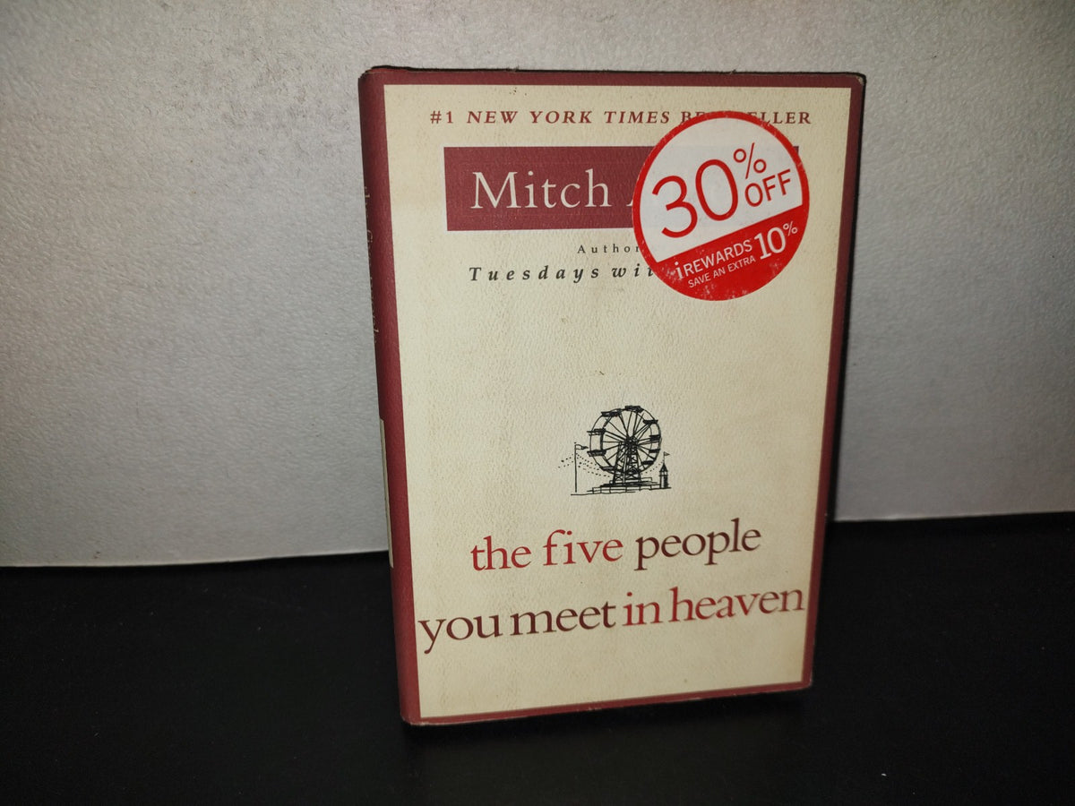197- The Five People You Meet In Heaven - Mitch Albom. Hyperion Books. First Edition 2003