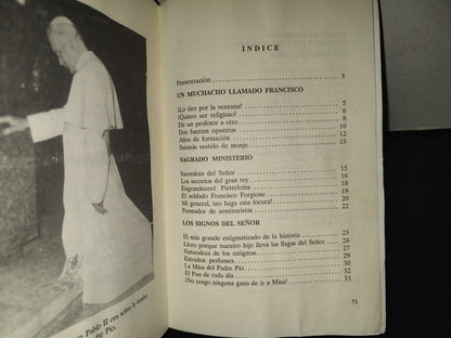 196- El Padre Pío - Tiberio Ma. Munari, Ediciones Xaverianas, 1993