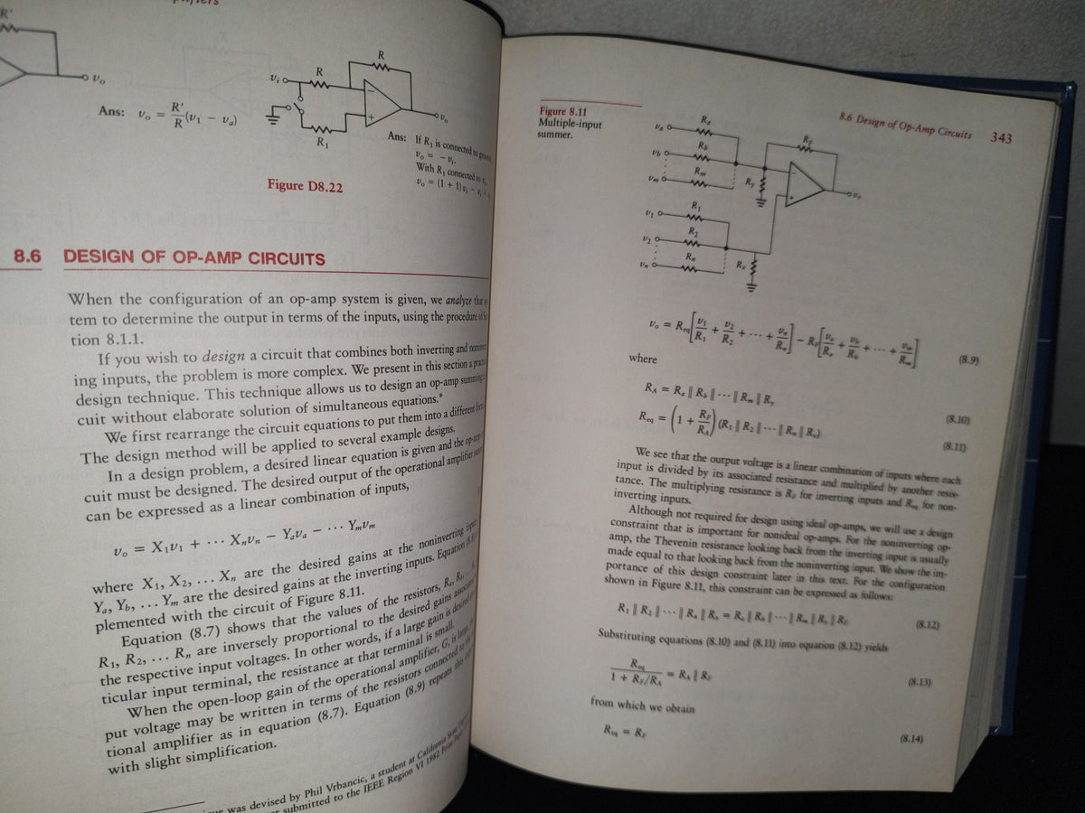 85- Electronic Design. Circuits And Systems. C. J. Savant, Jr., Martin S. Roden, Gordon L. Carpenter
