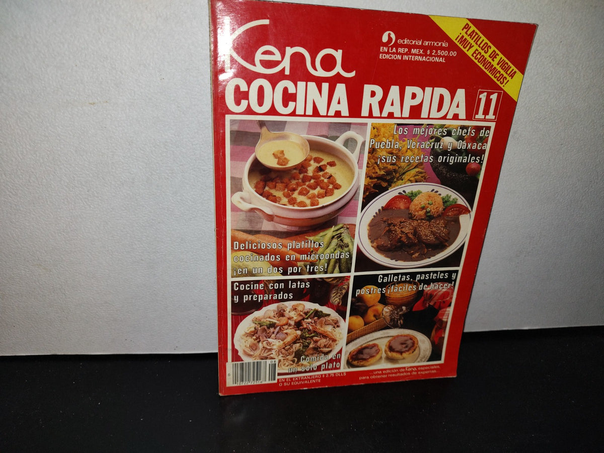 68- Kena. Cocina Rápida 11. Año Xii Núm. 3, Marzo De 1988