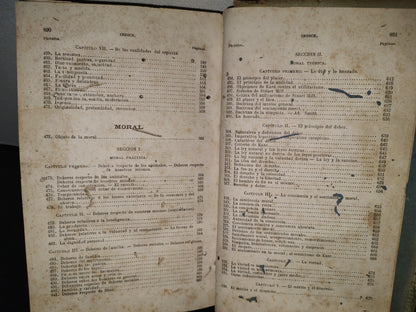 59- Tratado Elemental De Filosofía - P. Janet - París, Librería De C. Bouret / México, Librería De C. Bouret, 1882