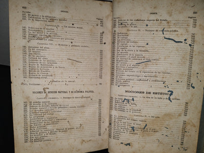 59- Tratado Elemental De Filosofía - P. Janet - París, Librería De C. Bouret / México, Librería De C. Bouret, 1882
