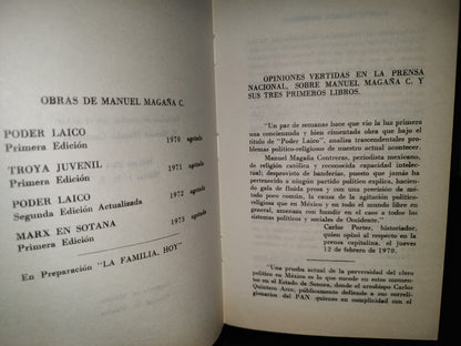 158- La Hora De La Bestia - Manuel Magaña Contreras - Primera Edición 1977