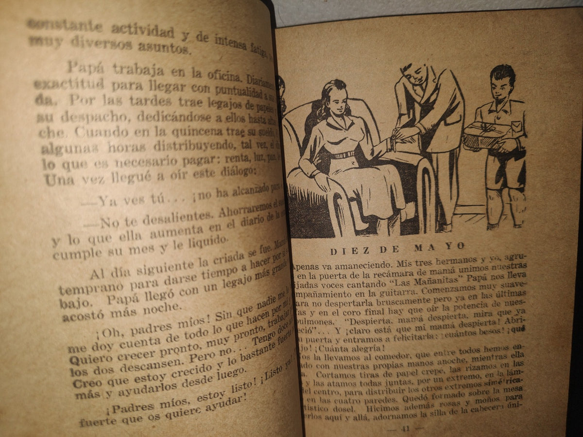 23- Mi Patria. Libro De Lectura Par Sexto Año - Delfina Huerta - 50'S - 60'S