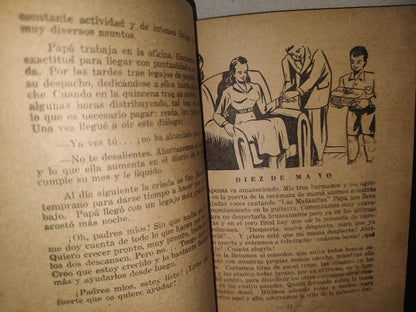 23- Mi Patria. Libro De Lectura Par Sexto Año - Delfina Huerta - 50'S - 60'S