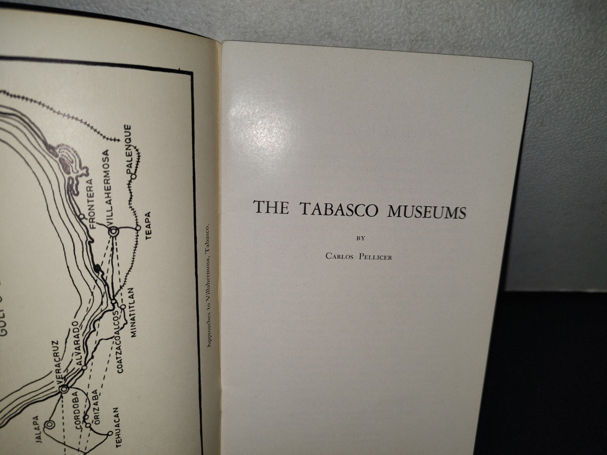 75- Guía Oficial Del Museo De Tabasco. The Tabasco Museum - I.N.H.A. - Carlos Pellicer - 1961