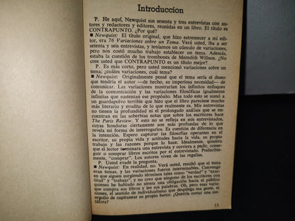 74- Contrapunto - Roy Newquist - 1969