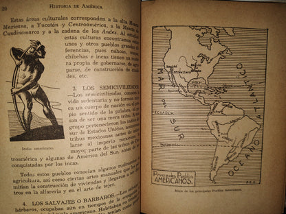 57- Historia De América -Bernardo Zepeda Sahagún - 1961