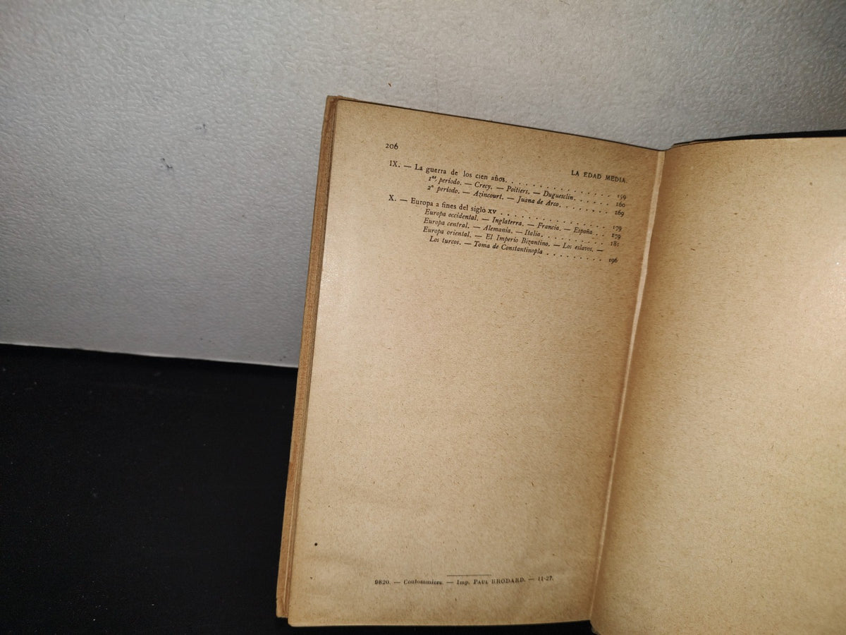 84- La Edad Media - A. Malet, J. Isaac - Librairie Hachette - 1922