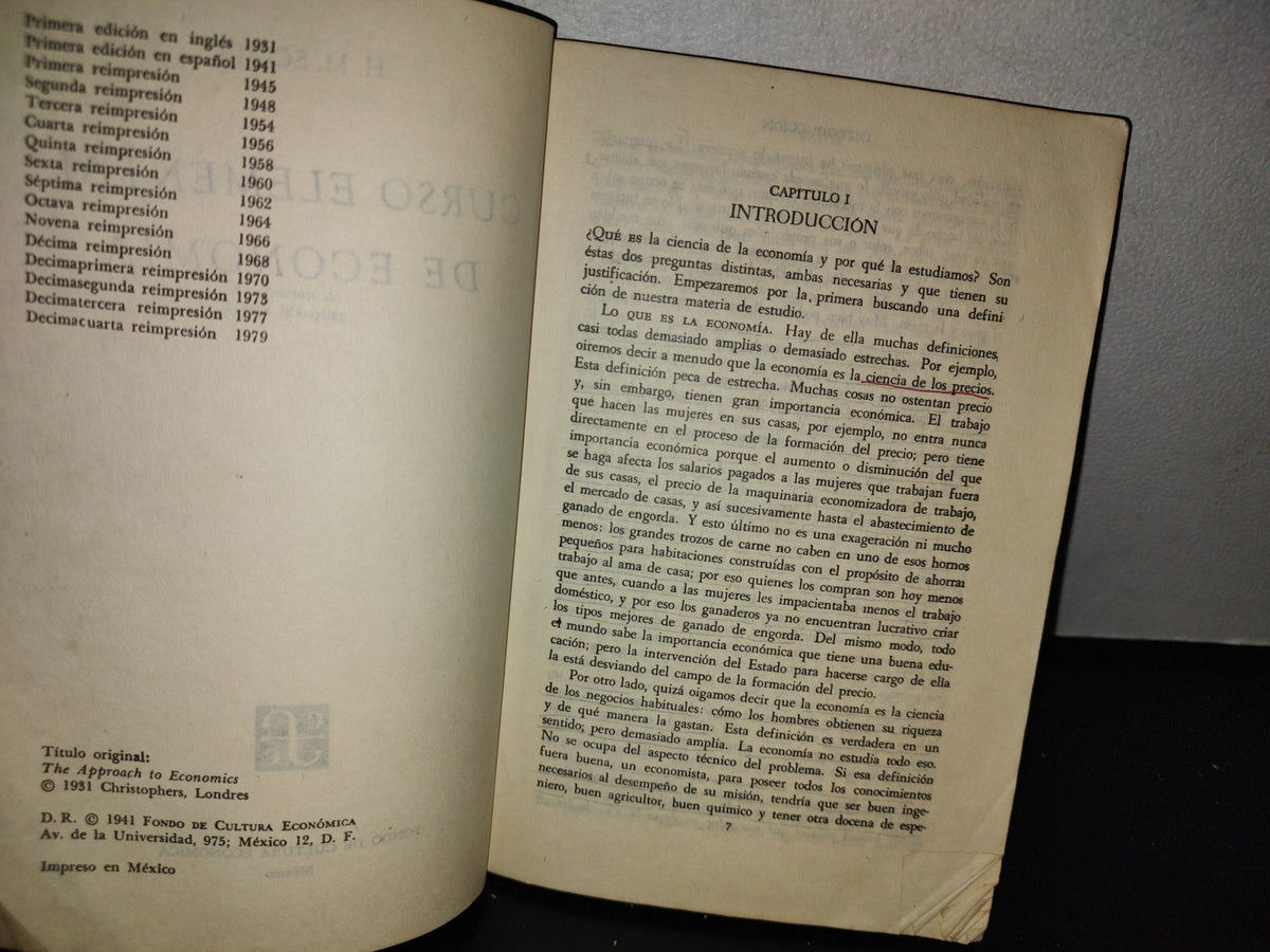 66- Curso Elemental De Economía - H. M. Scott