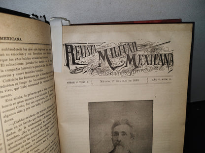 65- Revista Militar Mexicana - Varios Números - 1893