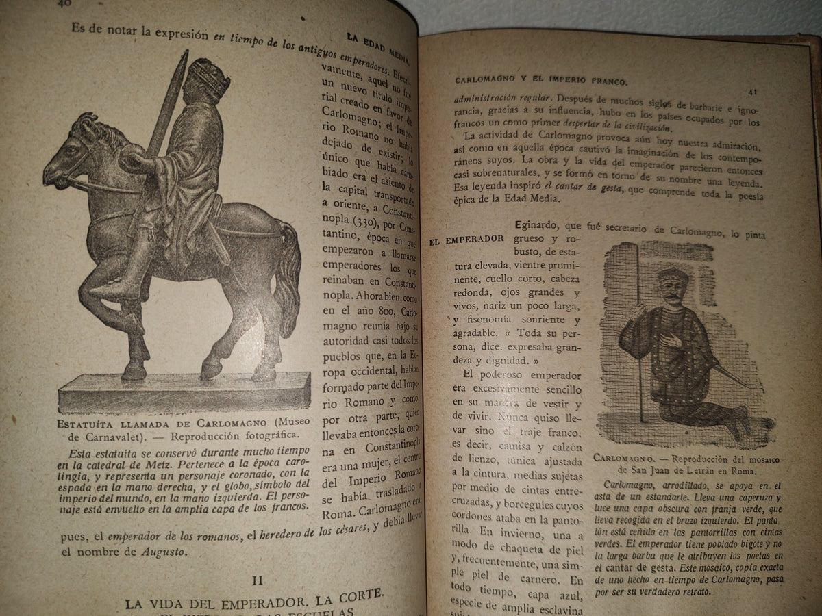 84- La Edad Media - A. Malet, J. Isaac - Librairie Hachette - 1922