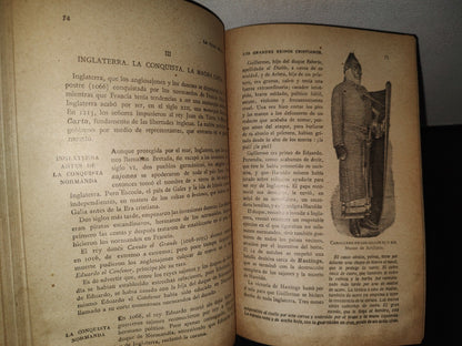 84- La Edad Media - A. Malet, J. Isaac - Librairie Hachette - 1922
