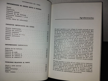 143- Enfermedades Del Cerdo - H. I .Fields Msc., M.R.C.V.S. - Editorial Acribia, S. A. - 1985